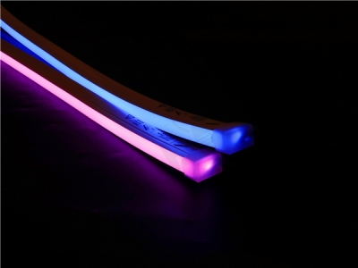 12x20mm RGBW Silicon Neon IP68  (Sideview - Flat Head) 